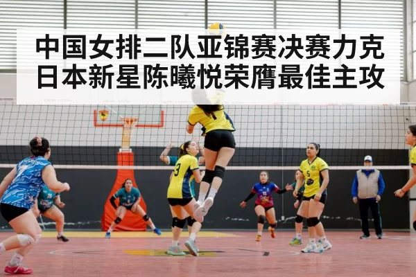 female volleyball player spike